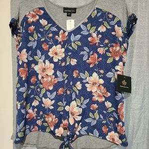 Fortune and Ivy Stitchfix Forward Tie Shirt